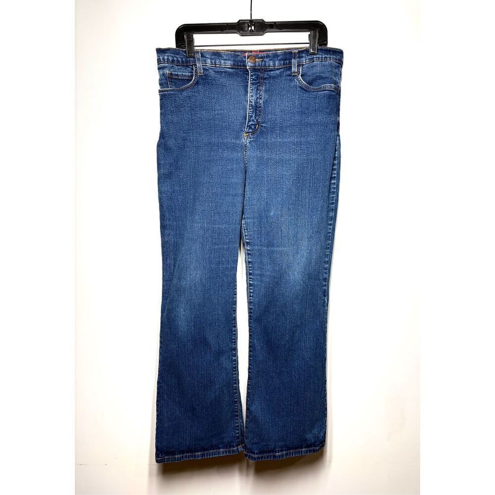 NYDJ Not Your Daughters Jeans Tummy Tuck Jeans High Rise Med Wash Women 18P